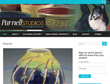 Tablet Screenshot of parnellstudios.com